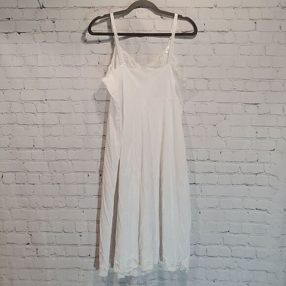 Shadow line white lace trim full slip size 38 - Picture 5 of 8